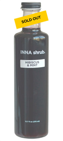 HIBISCUS & MINT shrub