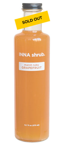 marsh ruby GRAPEFRUIT shrub