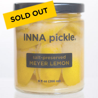 salt-preserved MEYER LEMON