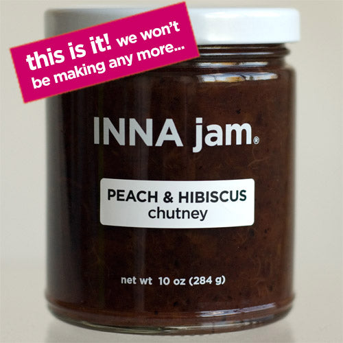 PEACH & HIBISCUS chutney