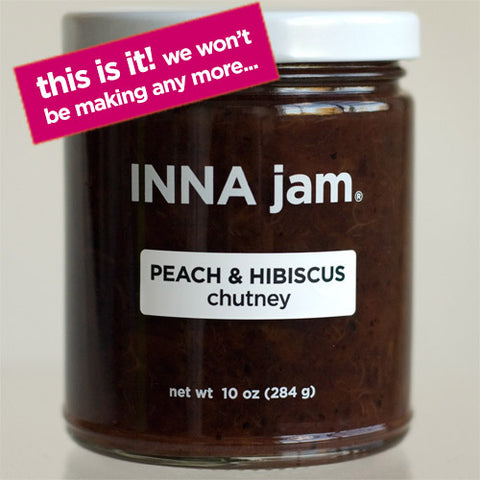 PEACH & HIBISCUS chutney